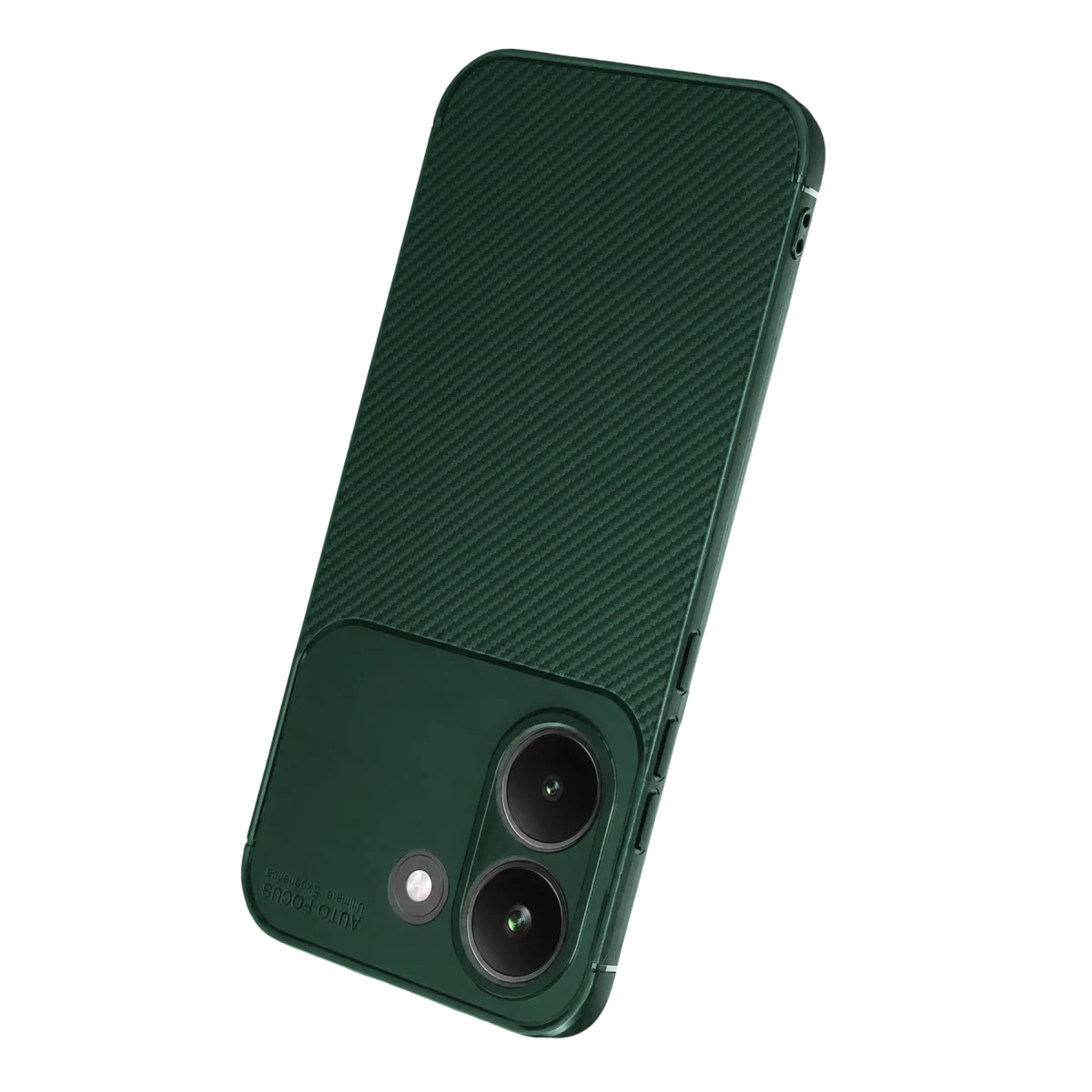 Xiaomi Poco X8 Pro Auto Focus Karbon Kapak - Koyu Yeşil görsel 3