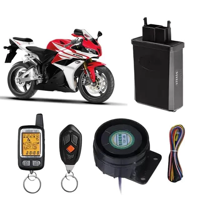 PM-22737 Spy 120 Desibel Sesli Ve Titreşimli Motosiklet Alarm Siste görsel 5