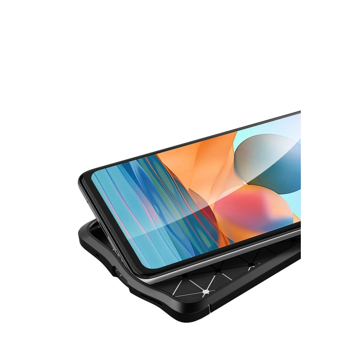 Xiao Red Note 10 Pro Kılıf Auto Focus Kapak - Kırmızı görsel 3