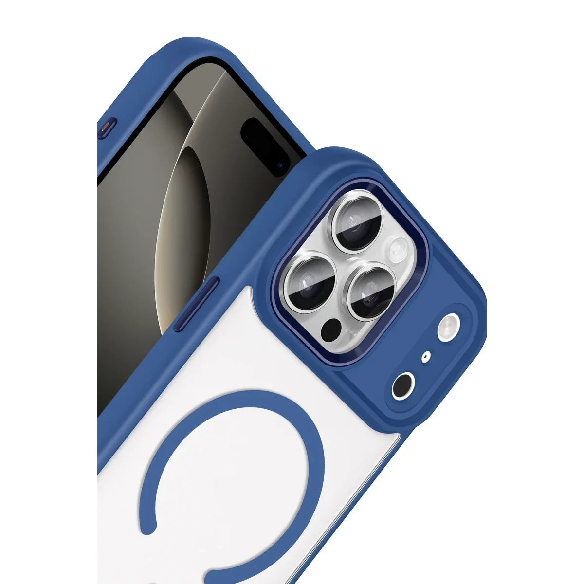Joko Apple iPhone 17 Pro Max Terea Magsafe Kapak - Lacivert görsel 2