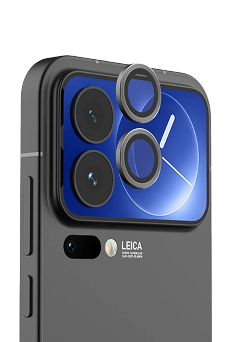 Xiao 17 Pro Max Raze Metal Kamera Lens - Siyah görsel 2