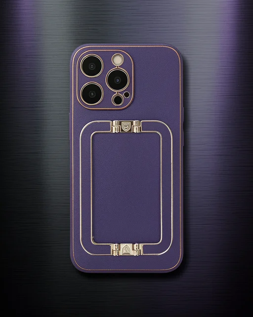 Apple İphone 14 Pro Kılıf Coco Elit Kapak - Derin Mor