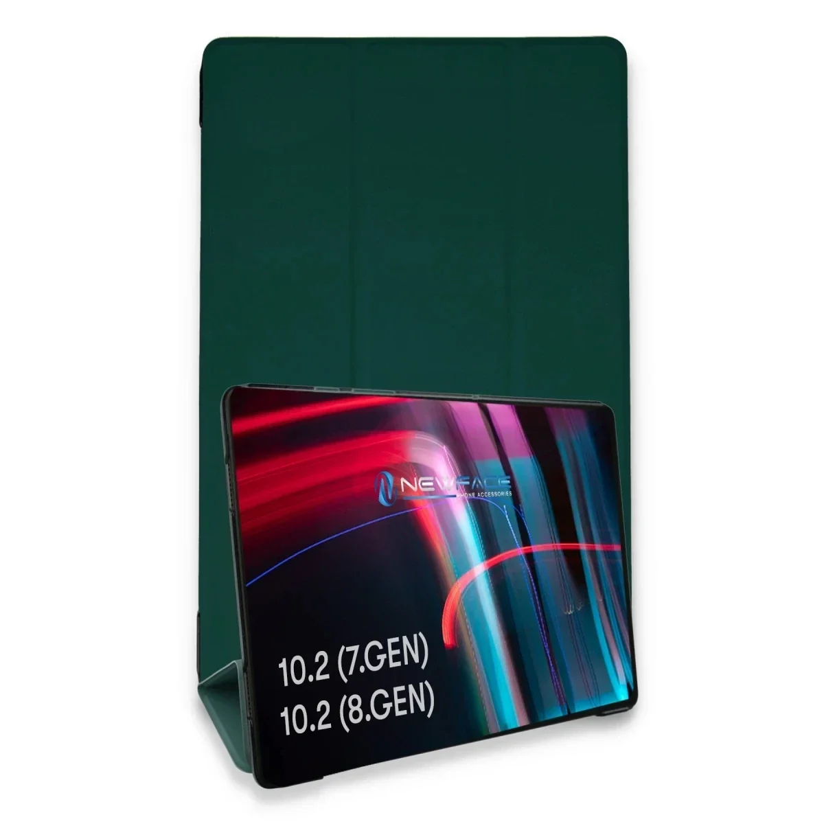 Apple iPad 10.2 (7.nesil) Kılıf Tablet Smart Kılıf - Koyu Yeşil görsel 2