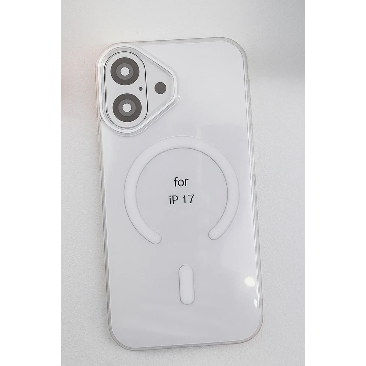Joko Apple iPhone 17 PC Blank Magsafe Kapak - Şeffaf görsel 2