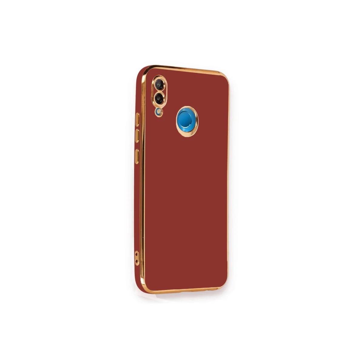 Huawei P20 Lite Kılıf Volet Silikon - Kırmızı görsel 2