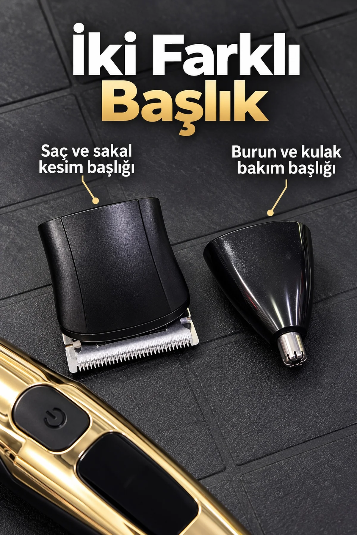 Sakal Tıraş Makinesi Günlük Sakal Kesim Başlıklı görsel 4