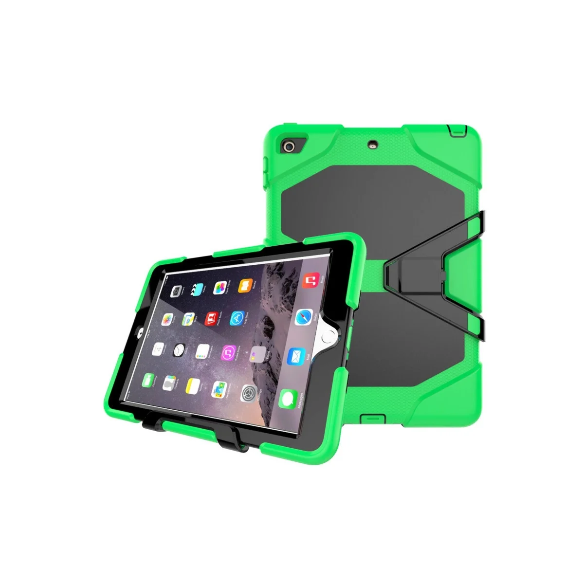 Apple İpad 5 Air 9.7 Kılıf Griffin Tablet Kapak - Yeşil görsel 2