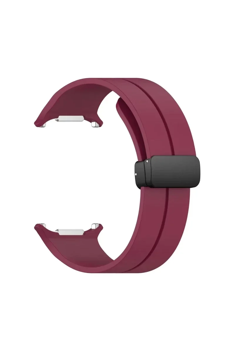 Watch 7 Ultra KR418 Tender Silikon Kordon - Bordo
