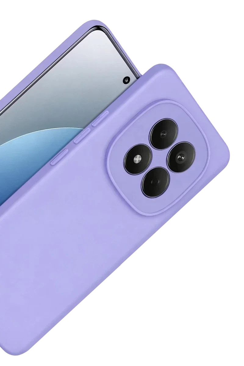 Xiao Red Note 15 Pro 4G First Silikon - Lila görsel 3