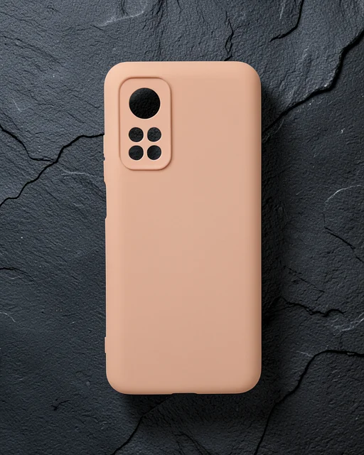 Xiaomi Mi 10t Kılıf Nano İçi Kadife Silikon - Pudra