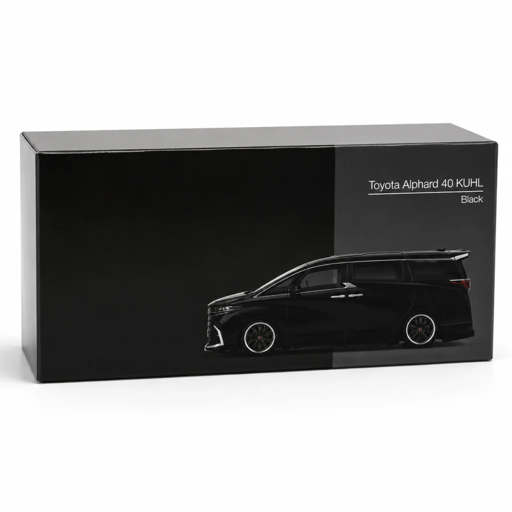 1/64 Model Araç Alphard 40 KUHL Black görsel 4