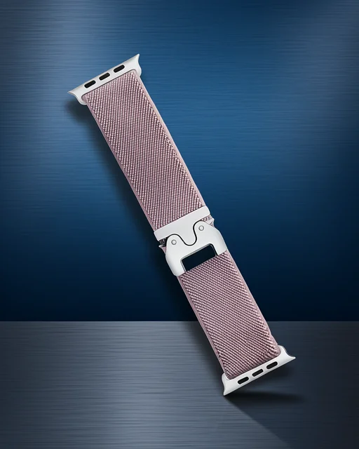 Apple Watch 42mm Forest Kumaş Kordon - Lila