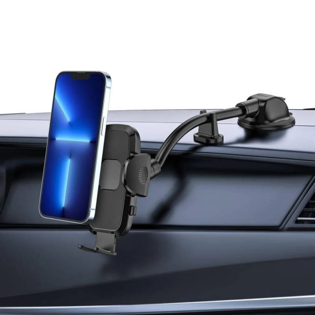 Ayarlanabilir Vakum Kilitli Cam Ve Torpidoya Takılabilen Telefon Tutucu görsel 2