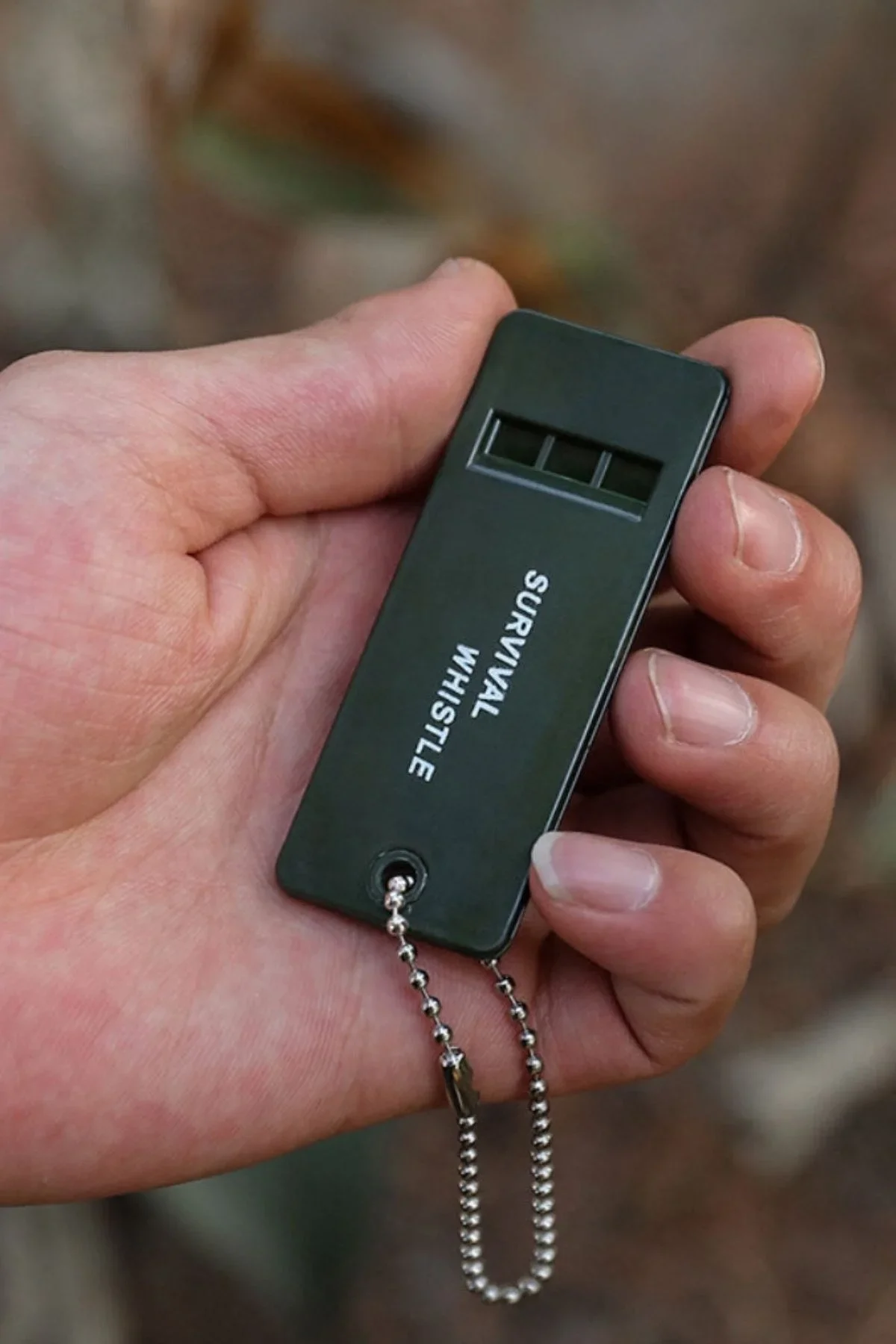Kamp Outdoor Yaşam Yüksek Sesli Acil Durum Survival Plastik Düdük görsel 7
