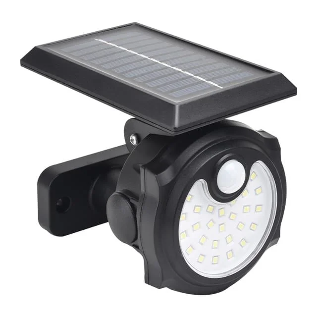 SH-1705A 26 Ledli Sensörlü 3 Modlu Solar İndiksiyon Duvar Lambası görsel 4