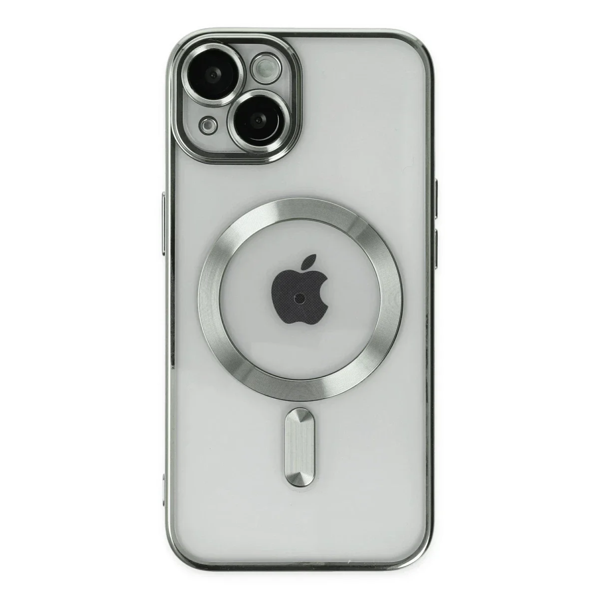 Apple iPhone 14 Kılıf Kross Magneticsafe Kapak - Gümüş