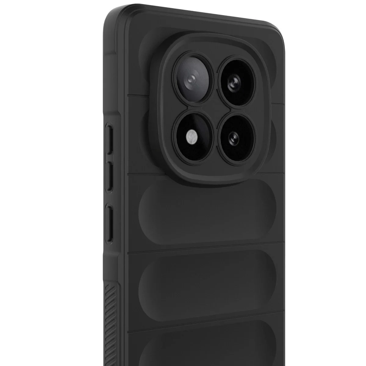Xiao Red Note 14 Pro 5g Kılıf Optimum Silikon - Siyah görsel 2
