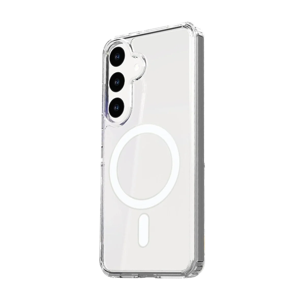 Samsung Galaxy S26 Magneticsafe Şeffaf Silikon - Şeffaf görsel 2
