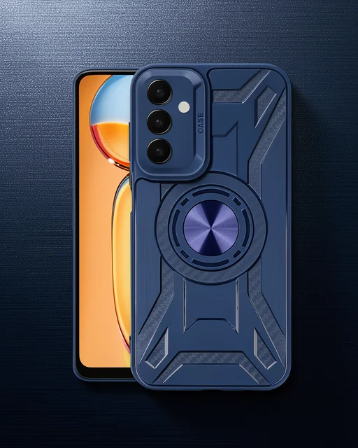 Samsung Galaxy A35 5g Kılıf Lincoln Silikon - Lacivert