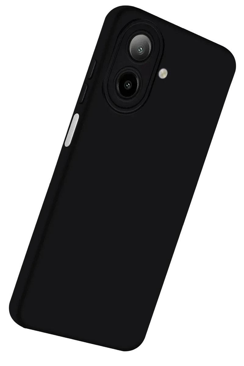 Samsung Galaxy A07 4G First Silikon - Siyah görsel 2