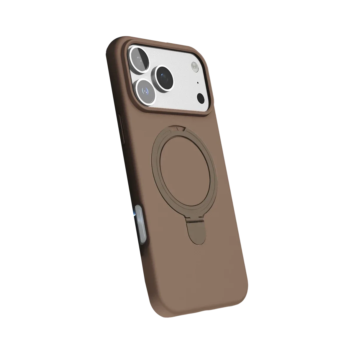 Apple iPhone 17 Pro Max Regal Magsafe Standlı Kapak - Çöl Titanyum görsel 4