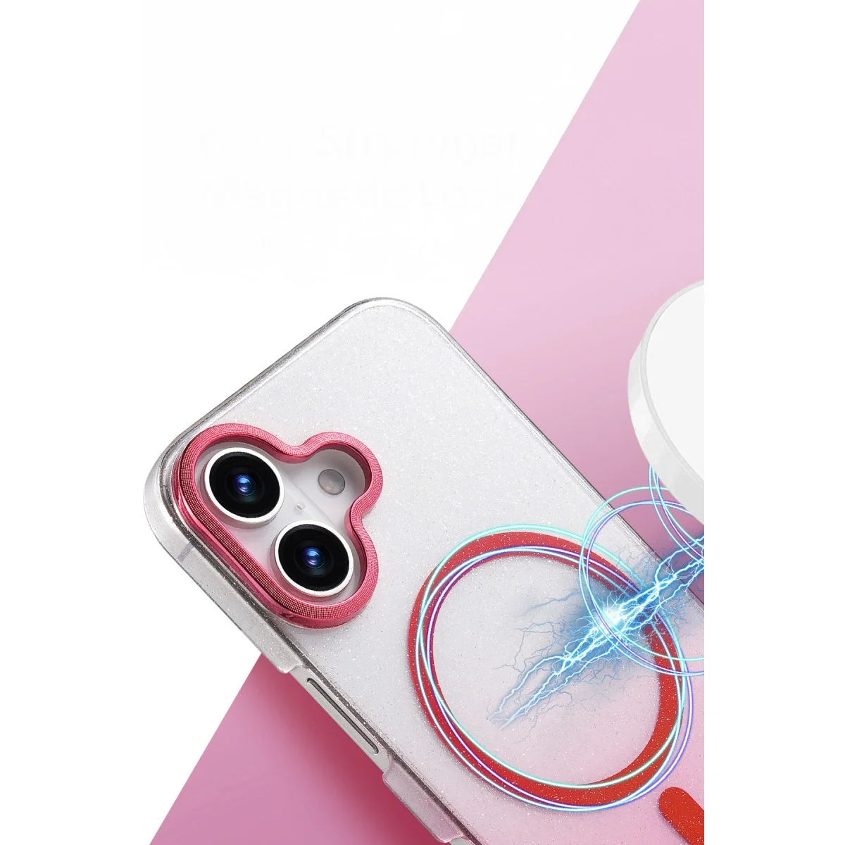 Apple İphone 16 Plus Glossy Magsafe Kapak - Mavi görsel 2