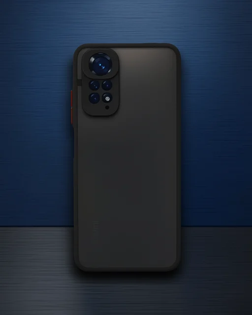 Xiaomi Redmi Note 11 Kılıf Montreal Silikon Kapak - Siyah