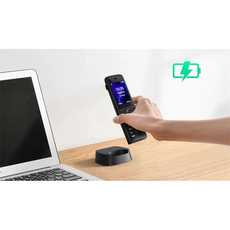 AX83H 2.4 Inc Renkli Ekran Hd Ses Görültü Engelleme Wıfı 6 Ip Dect Telefon görsel 2