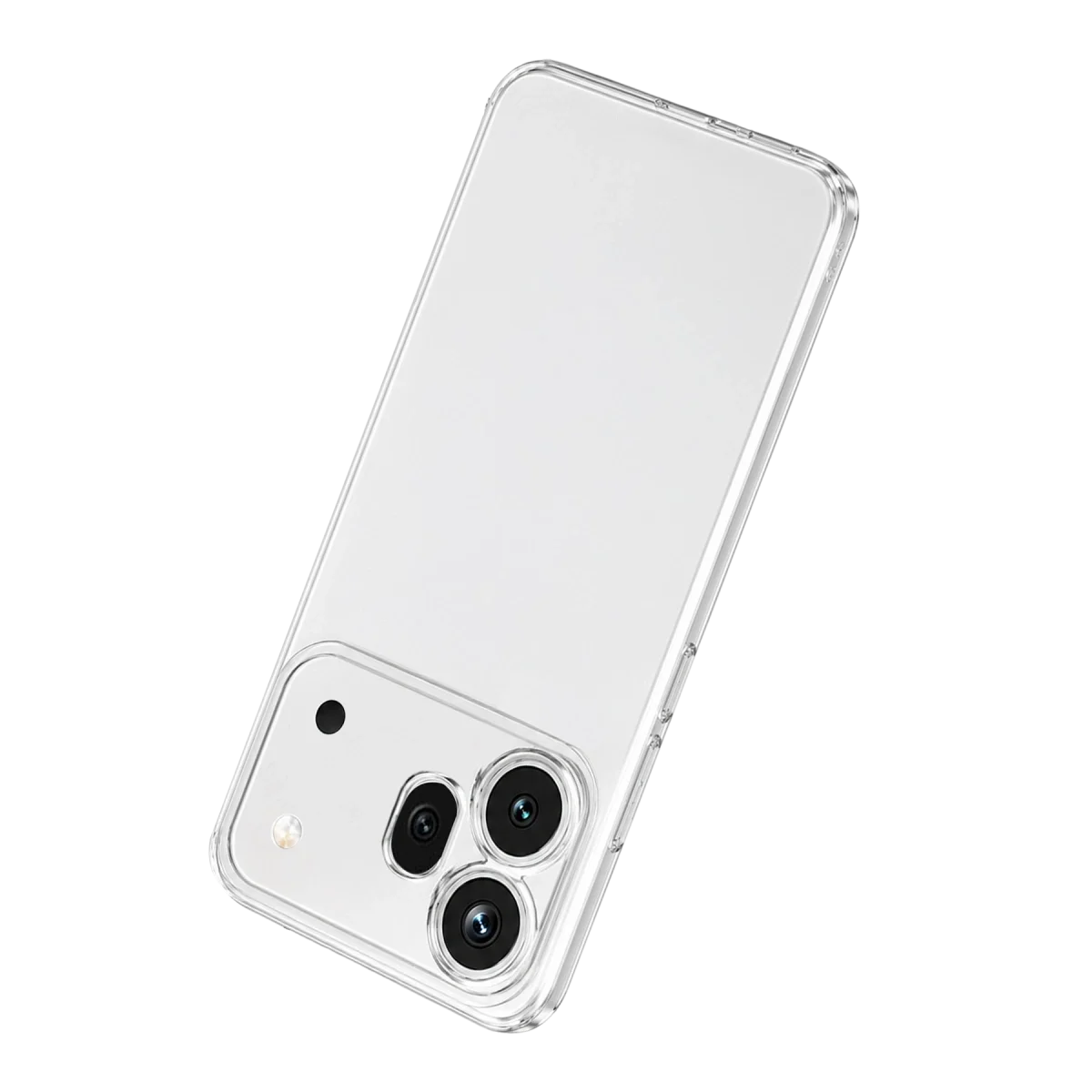 Huawei Honor 600 Pro Lüx Şeffaf Silikon - Şeffaf görsel 3