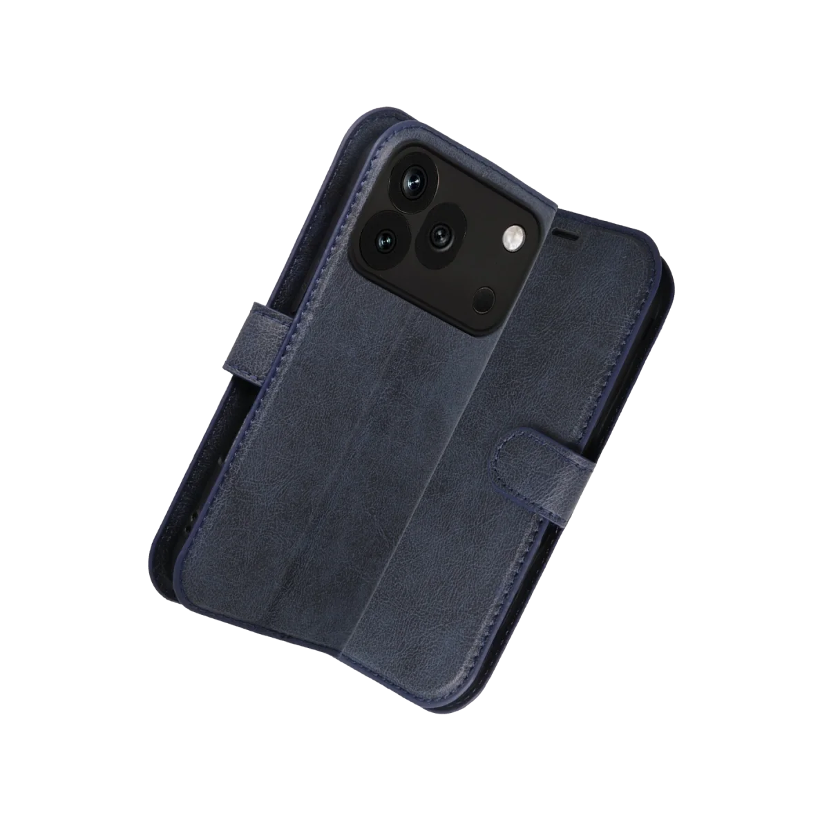 Huawei Honor 600 Pro Trend S Plus Kapaklı Kılıf - Lacivert görsel 3