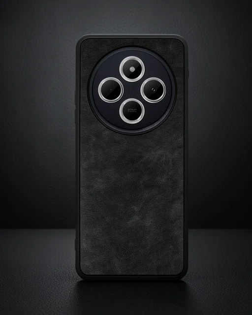 Xiaomi Redmi 14c Kılıf Aras Deri Kapak - Siyah