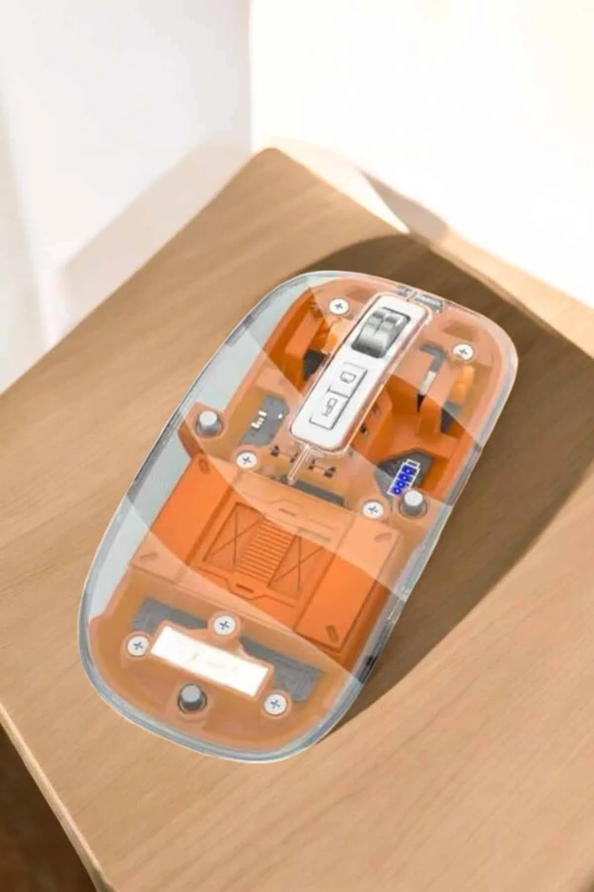 Fare Mouse Çift Modlu Kablosuz Bağlantılı 2.4GHz Destekli görsel 3