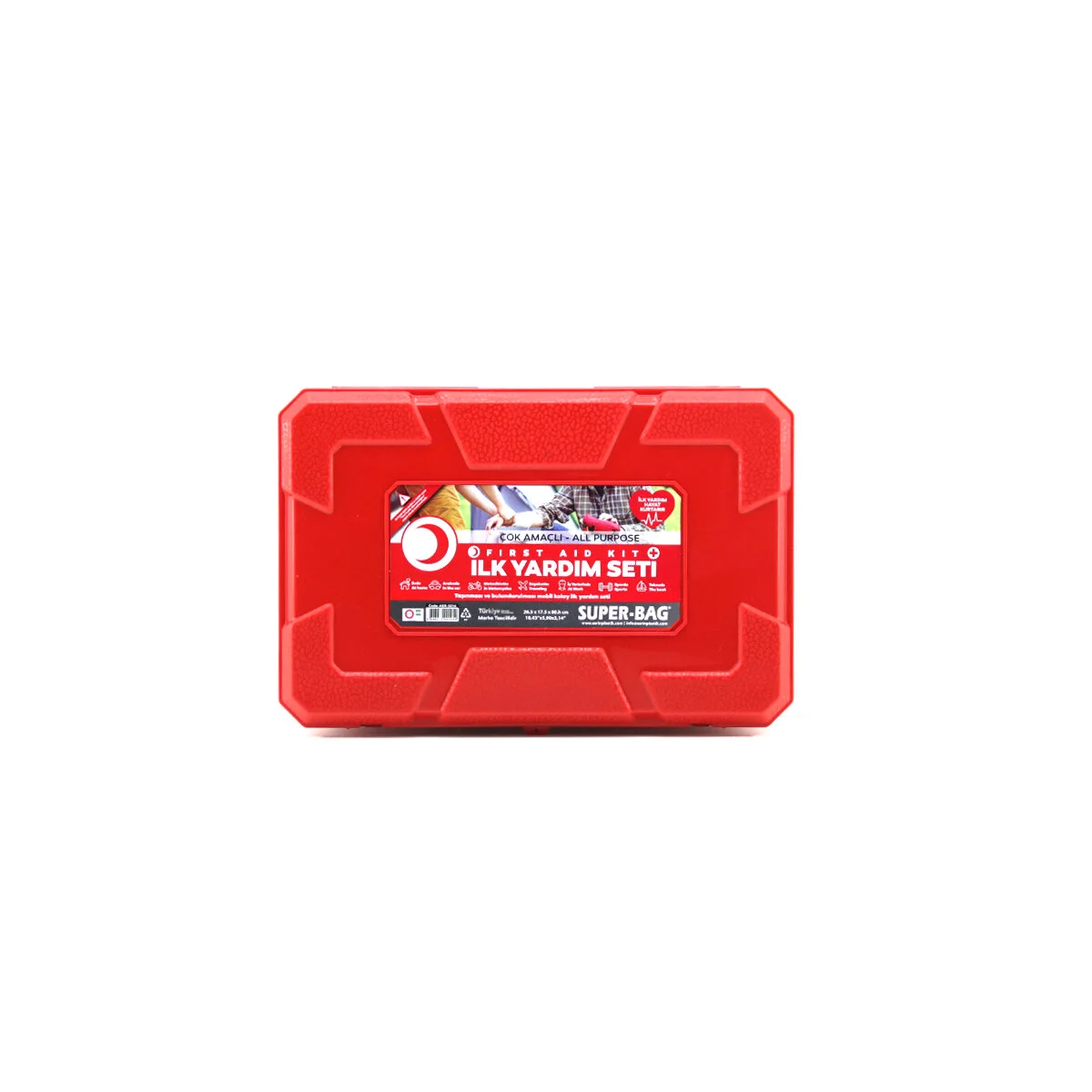Küçük İlk Yardım Seti First Aid Kit görsel 4