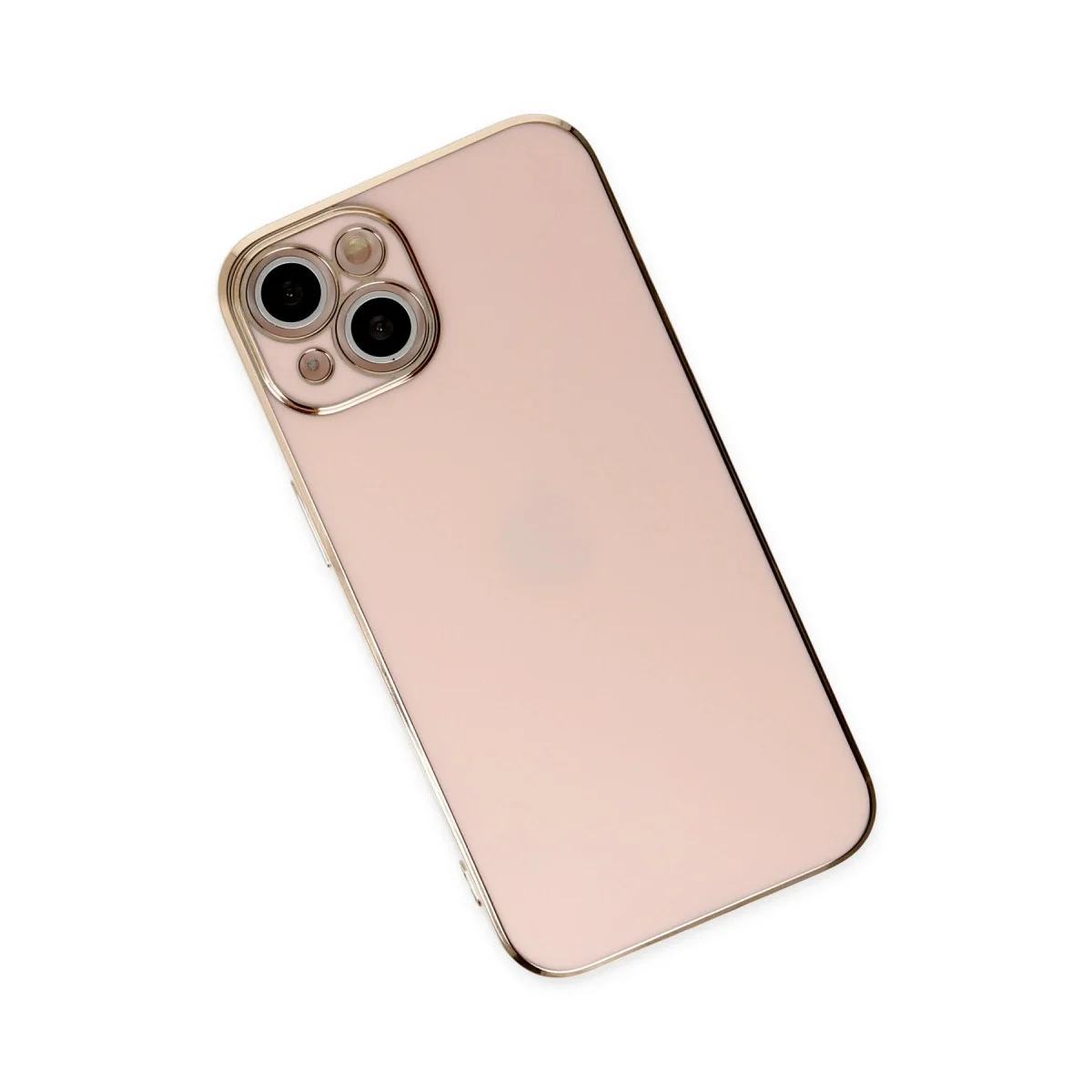 Apple İphone 14 Kılıf Volet Silikon - Pembe görsel 3