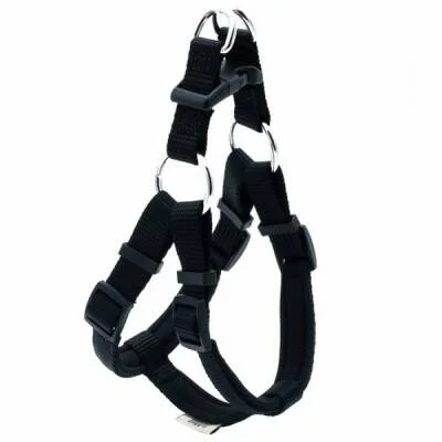 Konfor Ronin Dokuma Köpek Göğüs Tasması Siyah 1,5x35-40 Cm