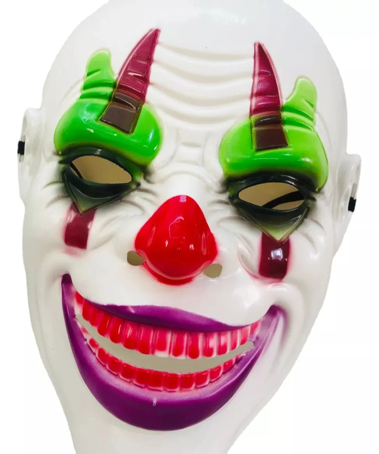 Delirten Gülüş Psikopat Palyaço Temalı Joker Maskesi görsel 3