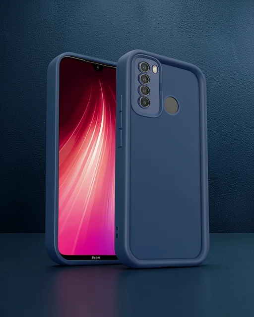 Xiaomi Redmi Note 8 Kılıf Viera Silikon - Lacivert