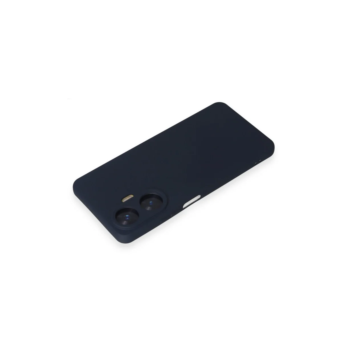 Realme C55 Kılıf Nano İçi Kadife Silikon - Lacivert görsel 3