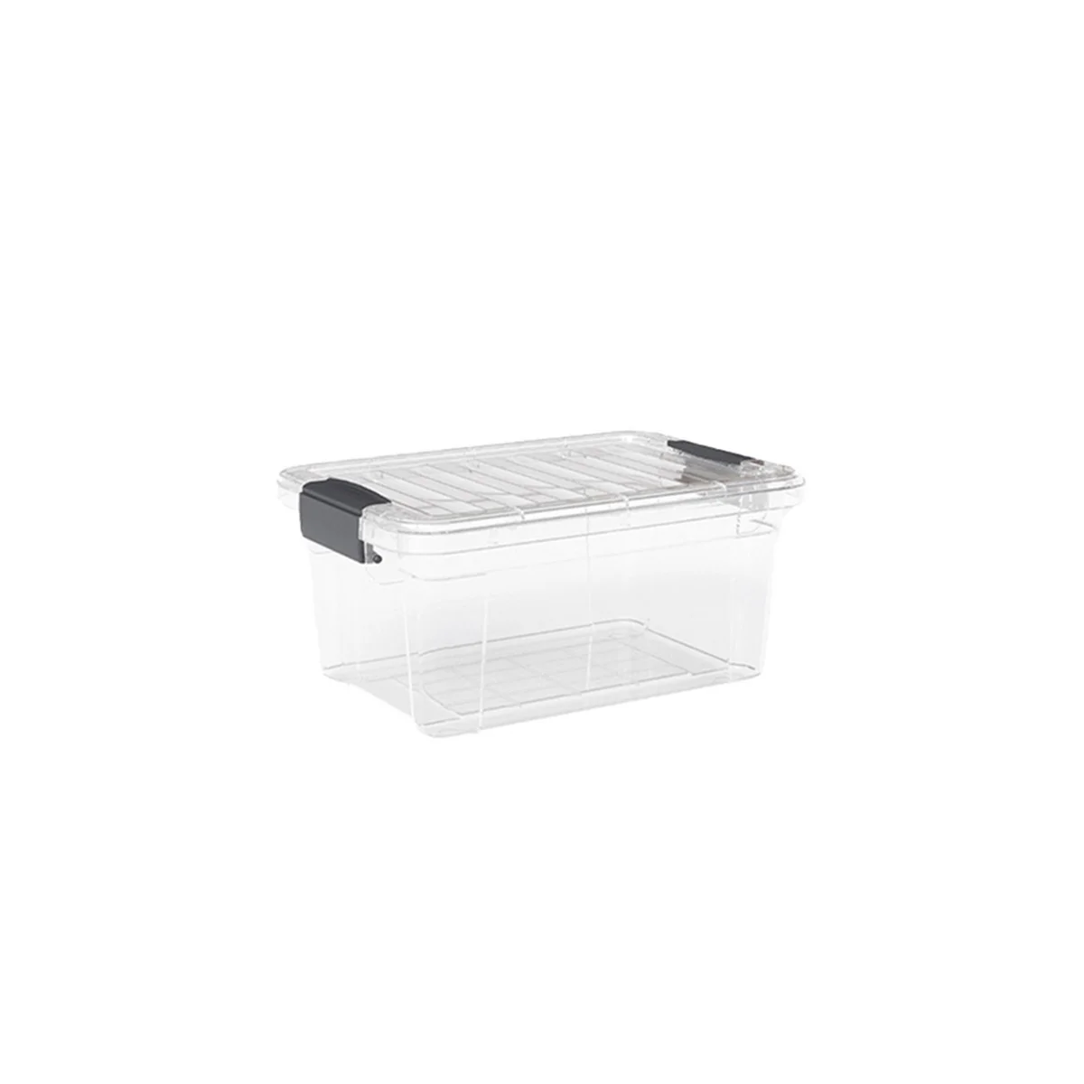 Şeffaf Kilitli Çok Amaçlı Saklama Kutusu 6.25L (210x305x145mm) görsel 2