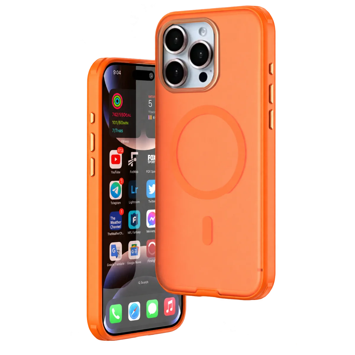 Joko Apple iPhone 16 Pro Max Mim Magsafe Kapak - Turuncu