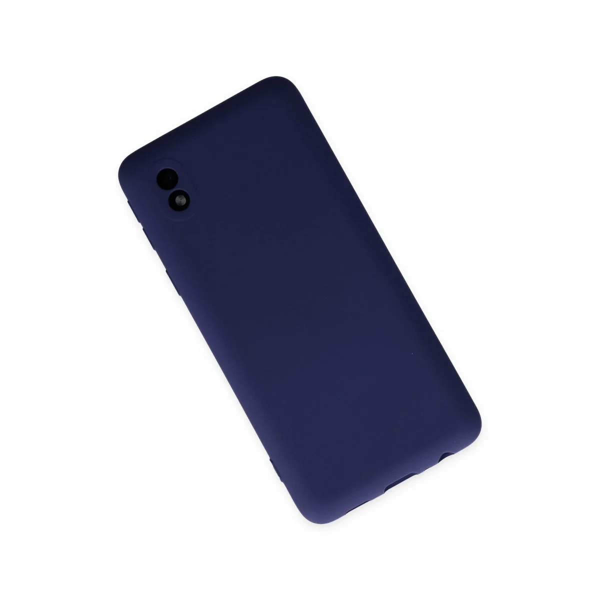 Samsung Galaxy A01 Core Kılıf Nano İçi Kadife Silikon - Lacivert görsel 3