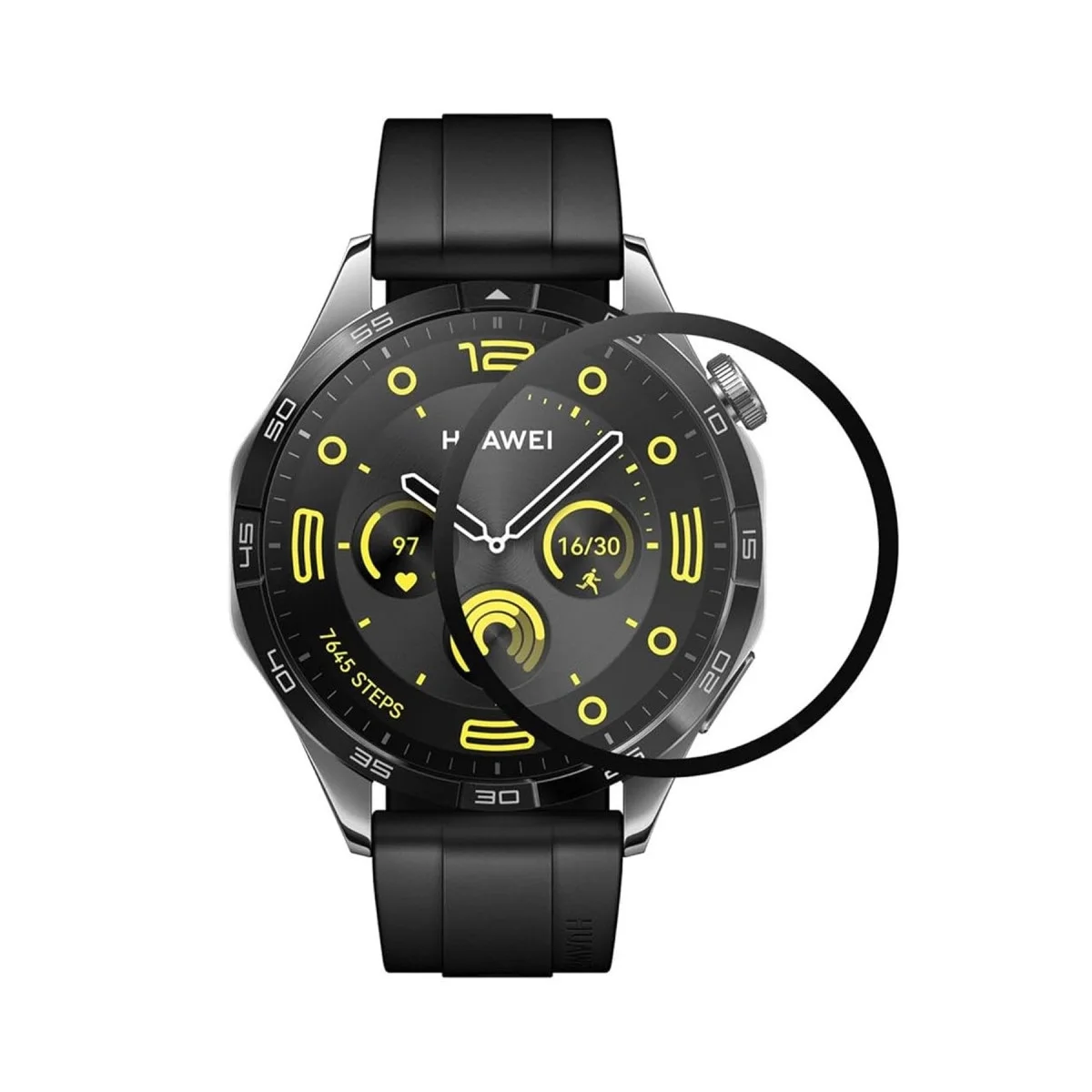 Huawei Gt4 41mm 18mm Polymer Nano Ekran Koruyucu - Şeffaf