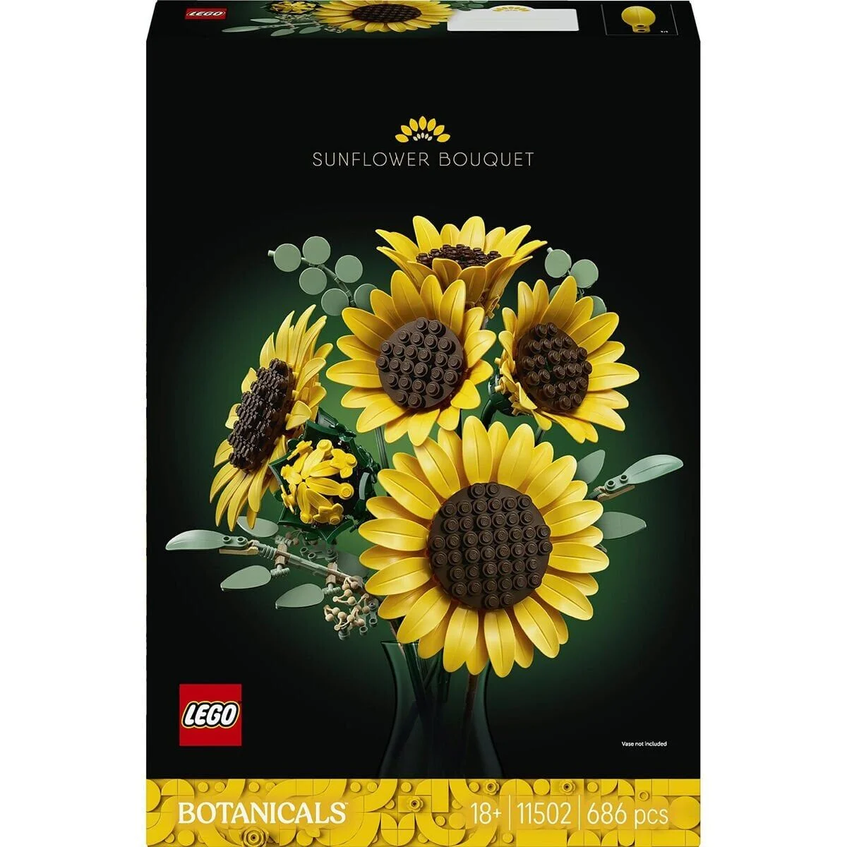 11502 Lego Botanicals Ayçiçeği Buketi 686 parça +18 yaş görsel 5