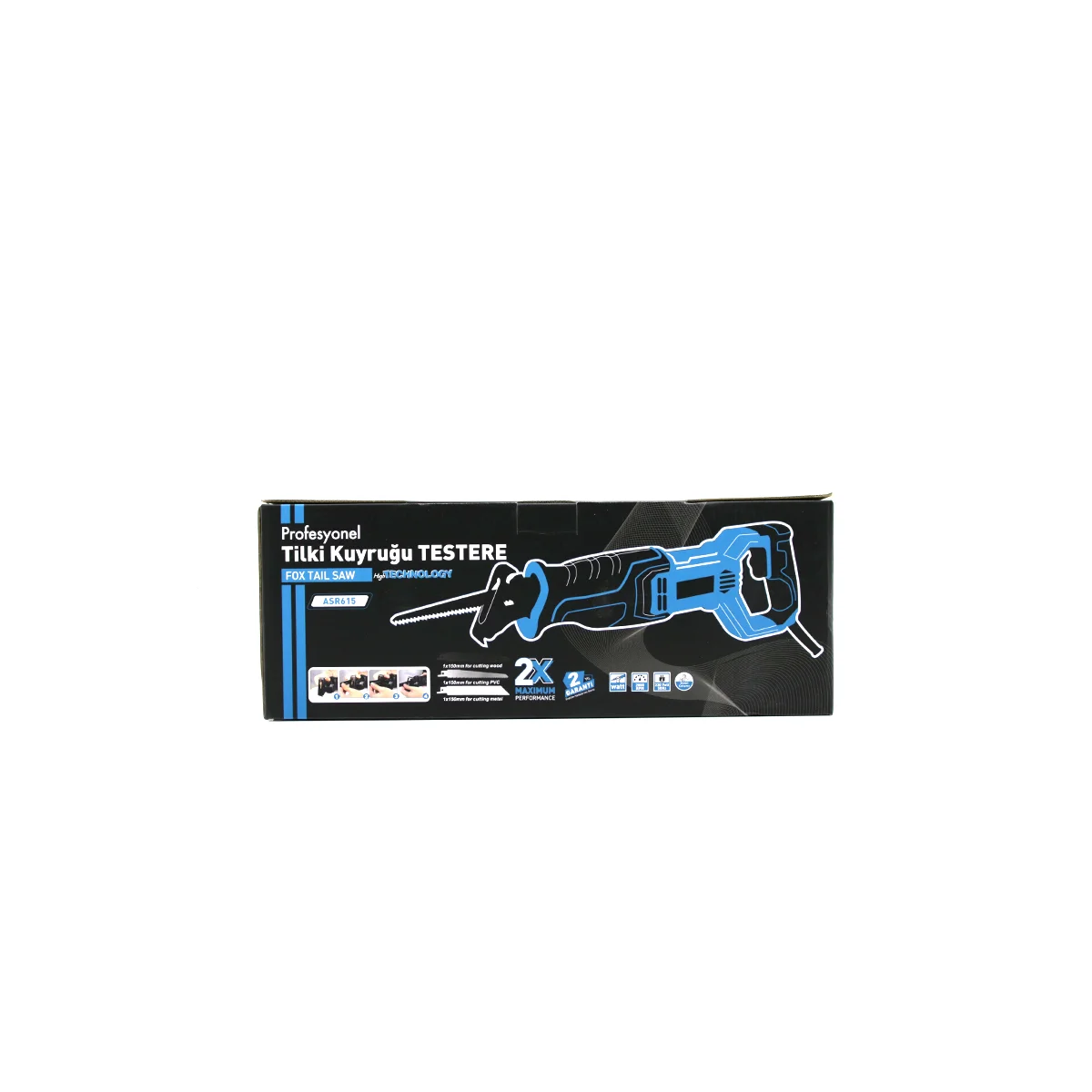 Tilki Kuyruğu Elektrikli Testere 230V 0-2800 RPM görsel 4