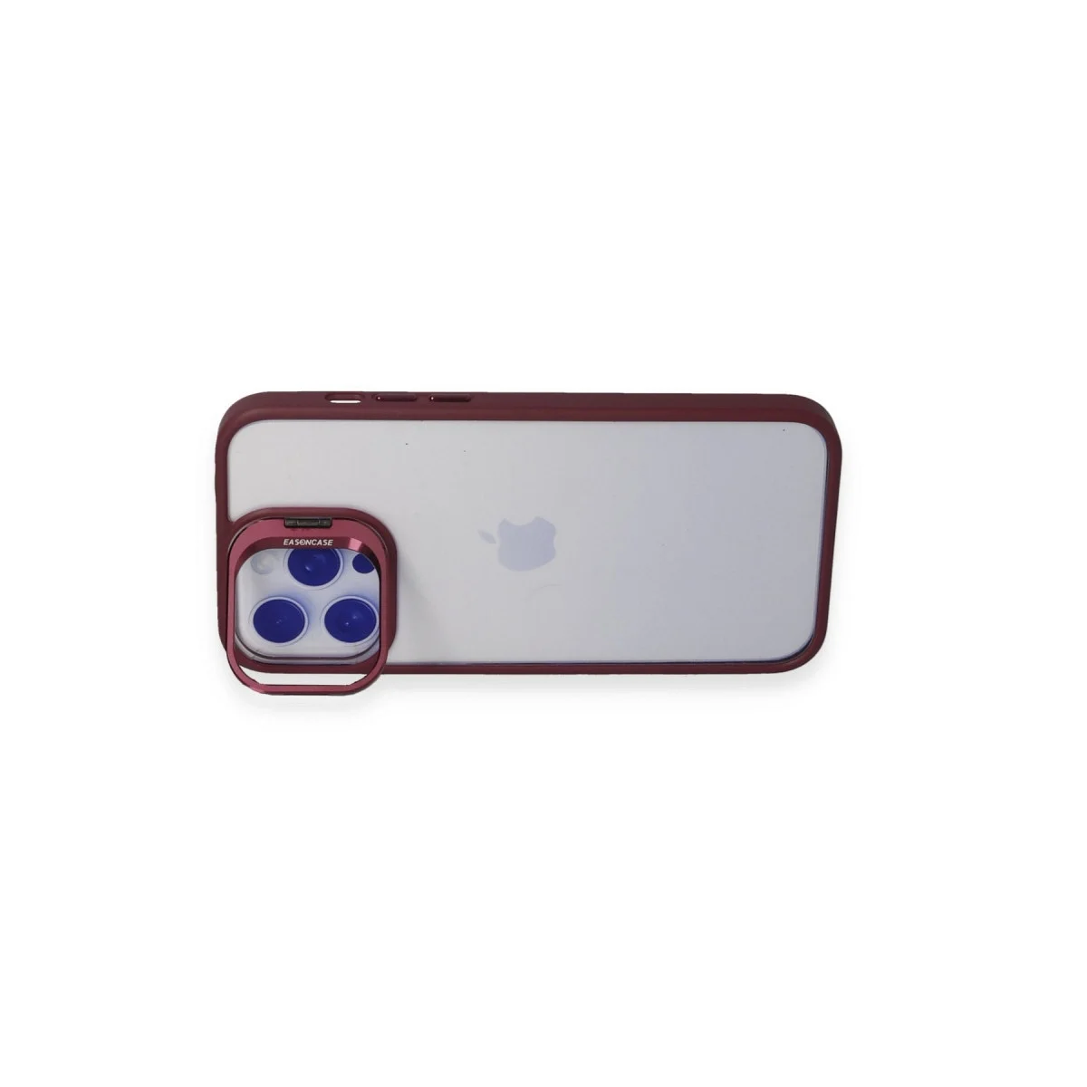 Joko Apple İphone 14 Pro Kılıf Roblox Lens Standlı Kapak - Bordo görsel 6