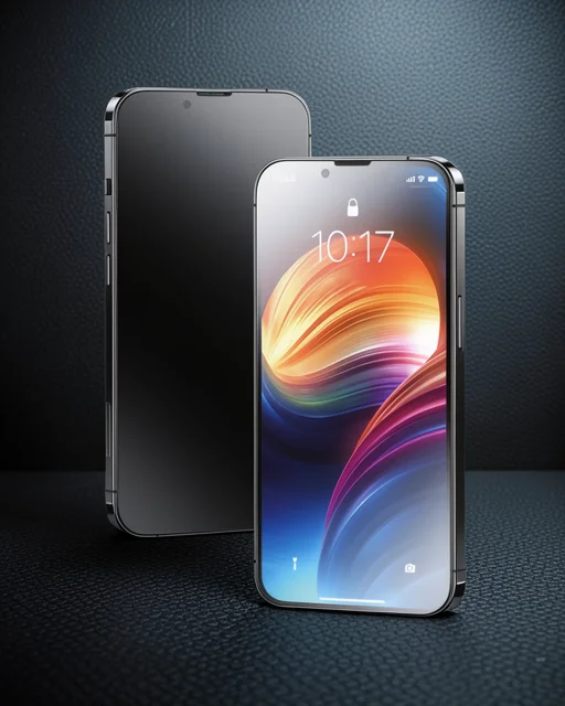 Apple İphone 15 Pro 3d Antistatik Mat Seramik Nano Ekran Koruyucu