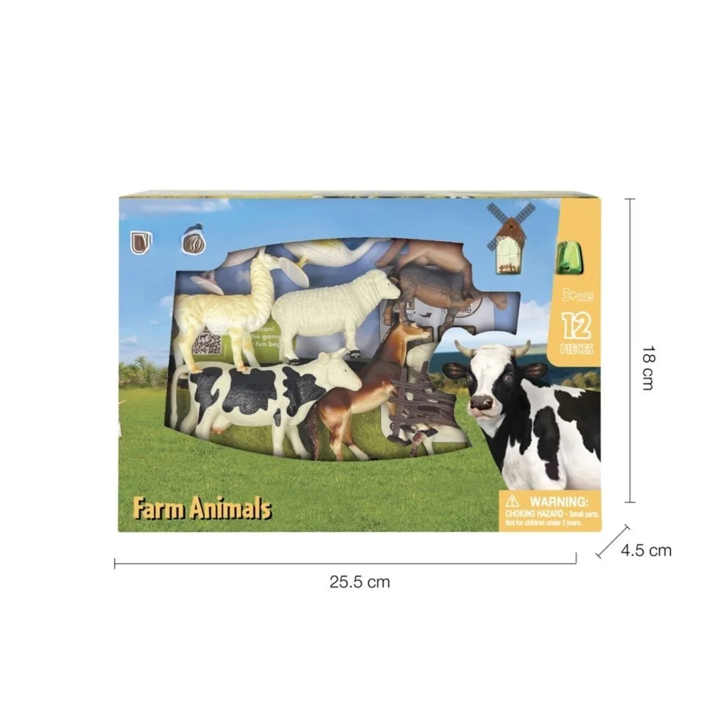 SH-5901-5904 Kutulu 12 Vahşi Ve Çiftlik görsel 3