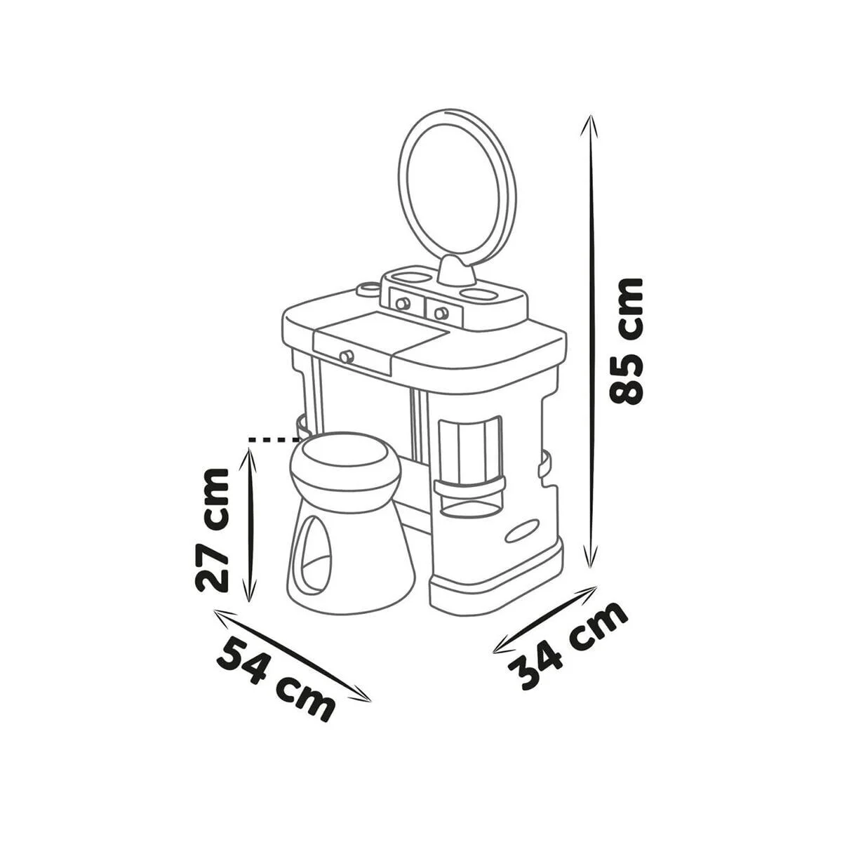 7600320249 My Beauty Dressing Table görsel 5