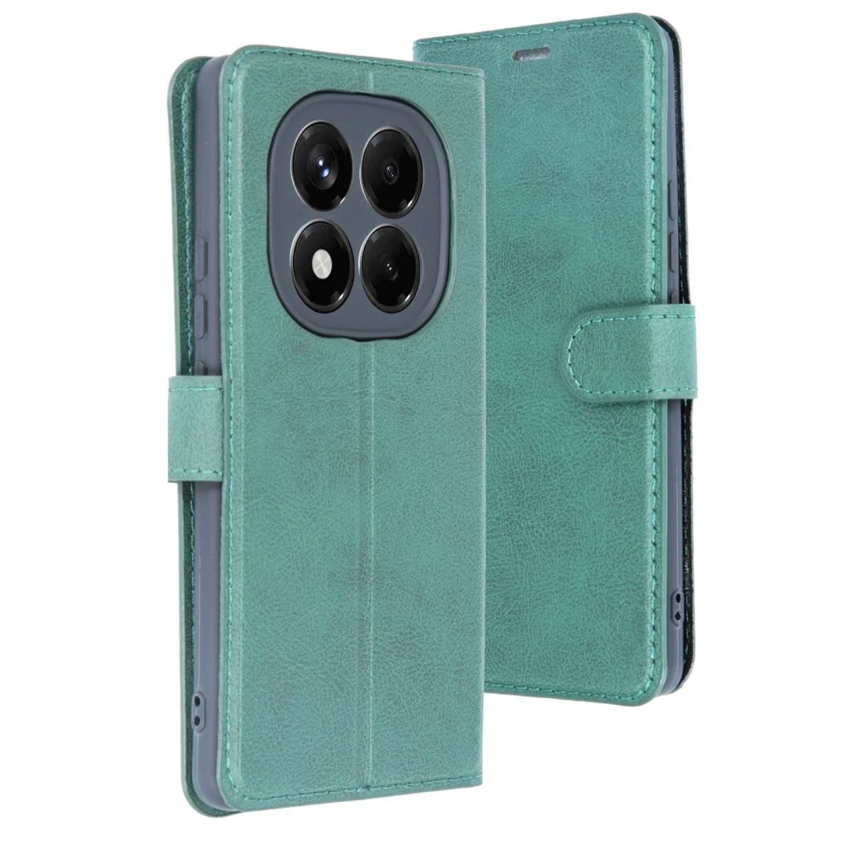 Xiao Red Note 14 Pro 5g Kılıf Trend S Plus Kapaklı Kılıf - Yeşil