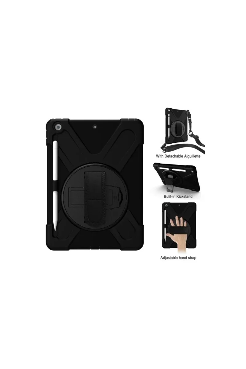 Apple iPad Air 11 (2024) Kılıf Amazing Tablet Kapak - Siyah görsel 3